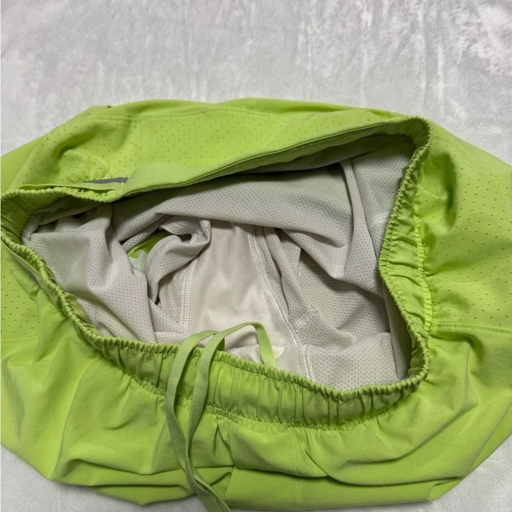 Lululemon Men’s Shorts Athletic Lined Lime Green